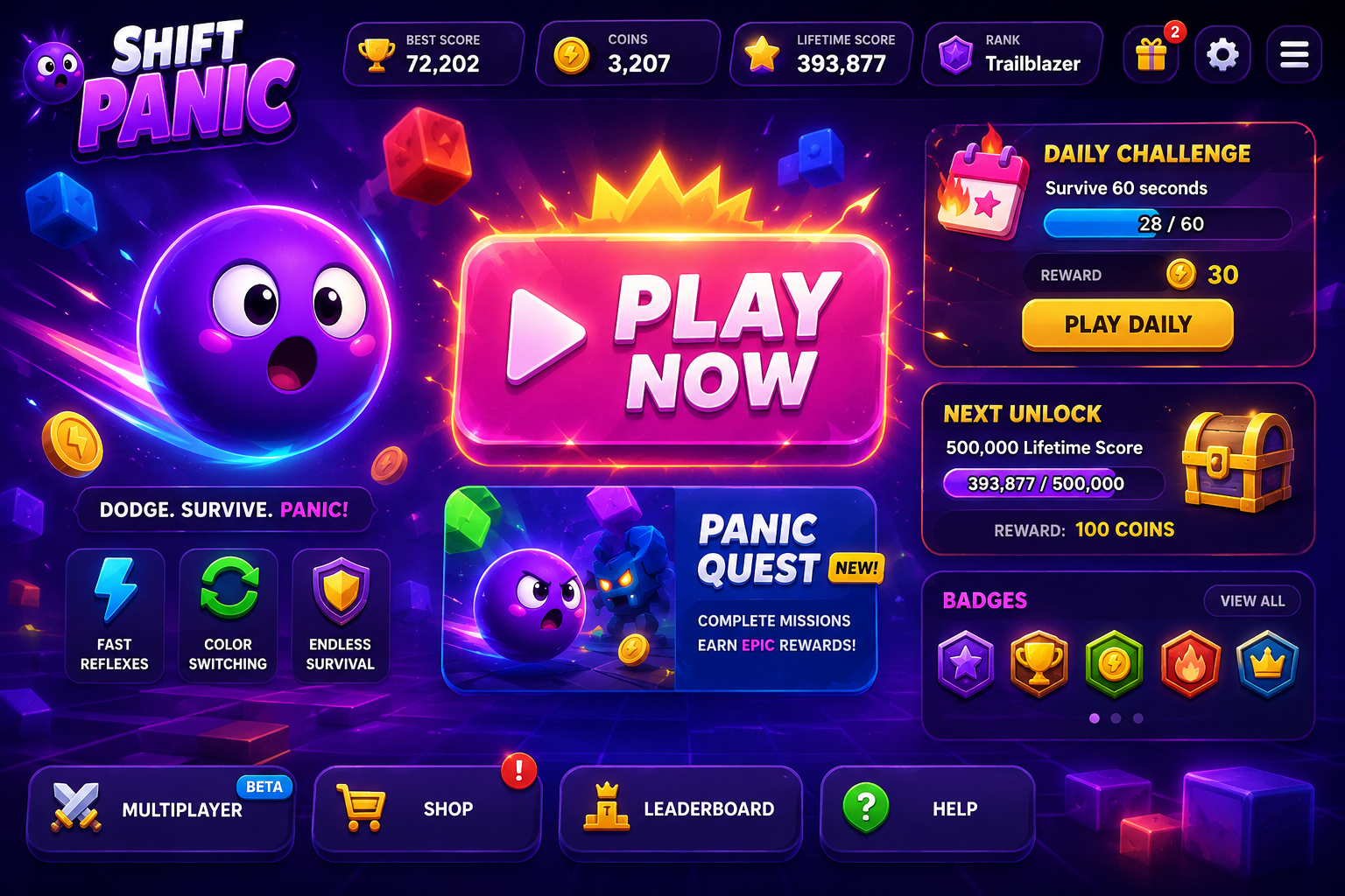 Shift Panic gameplay preview
